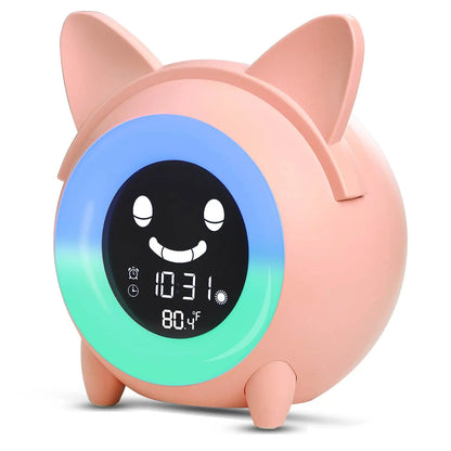 Kids Alarm Clock with Sleep Trainer and Night Light