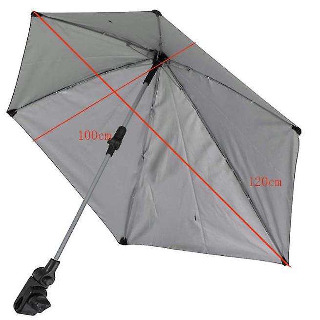 Adjustable Umbrella For Beach Chair Fishing With Universal Clamp