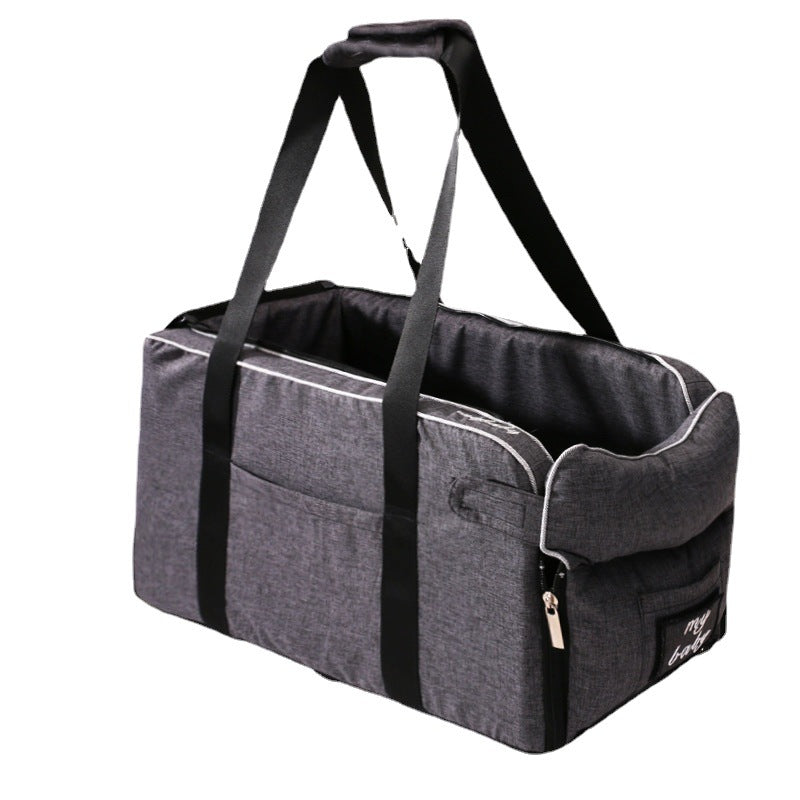 Snuggly-Safe Puppy Car Seat