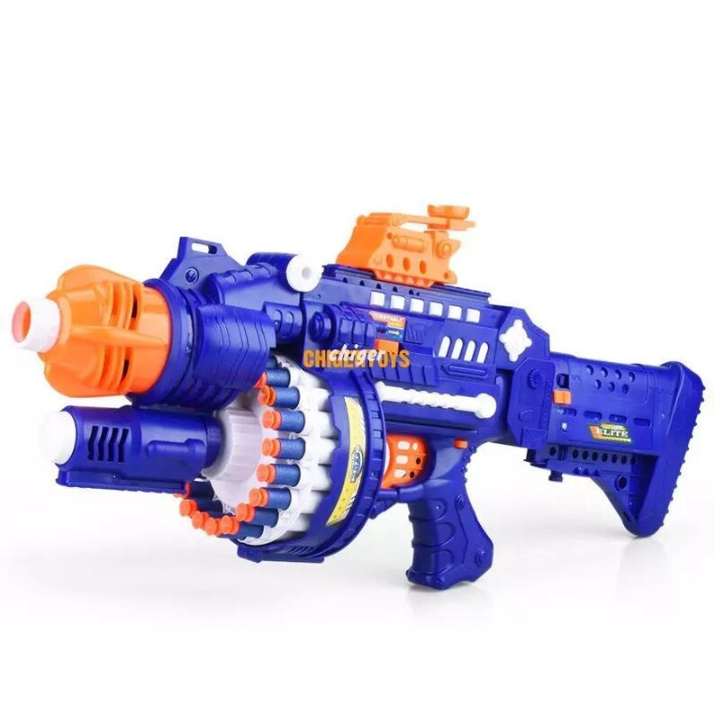 Blaze Storm Soft Bullet Fully Automatic Gun For Kids - 40 Soft Bullets Included