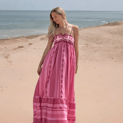 Livia Knitted Maxi Sundress