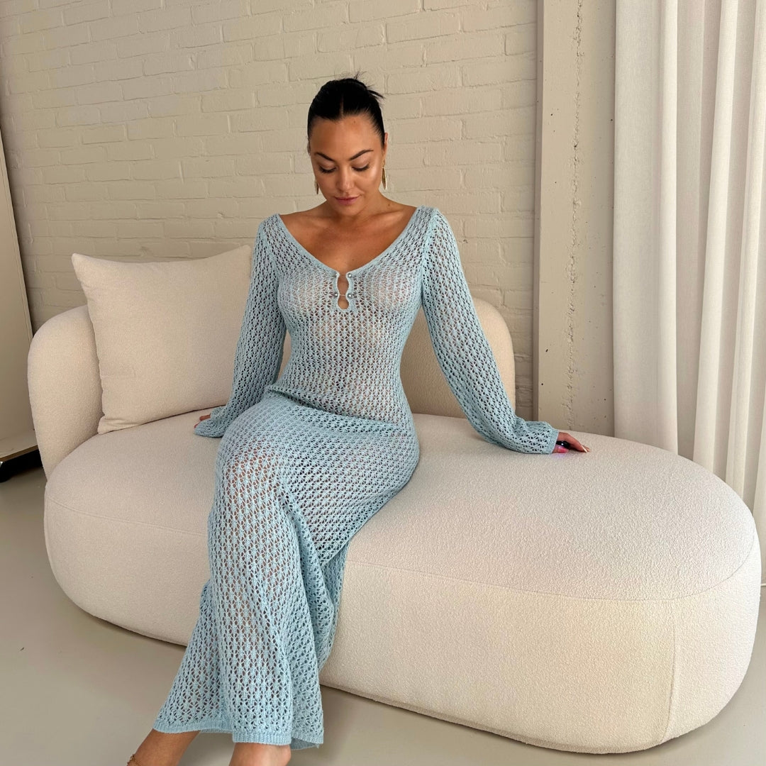Eva Knit Cover-Up Beach Dress