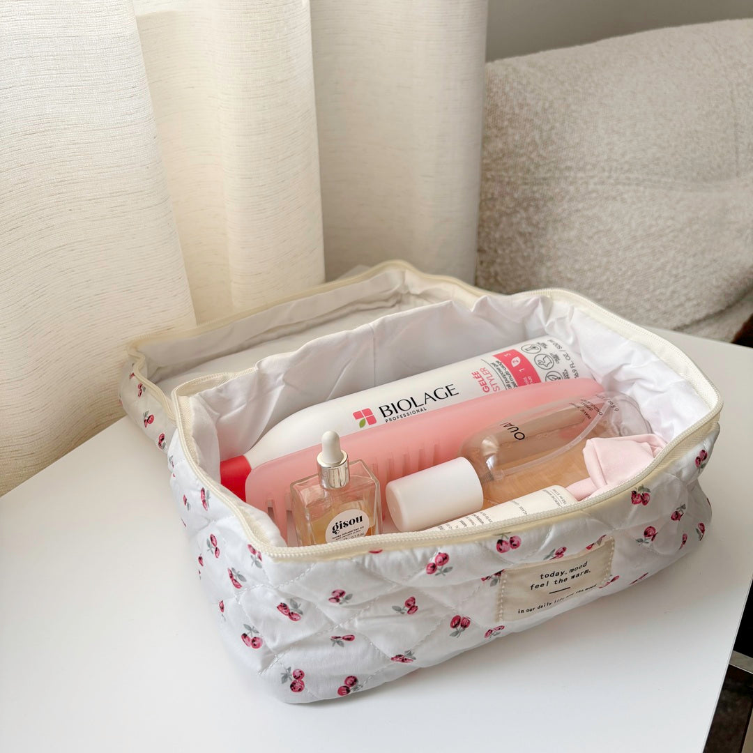 3 PCS Cherry Makeup Bags