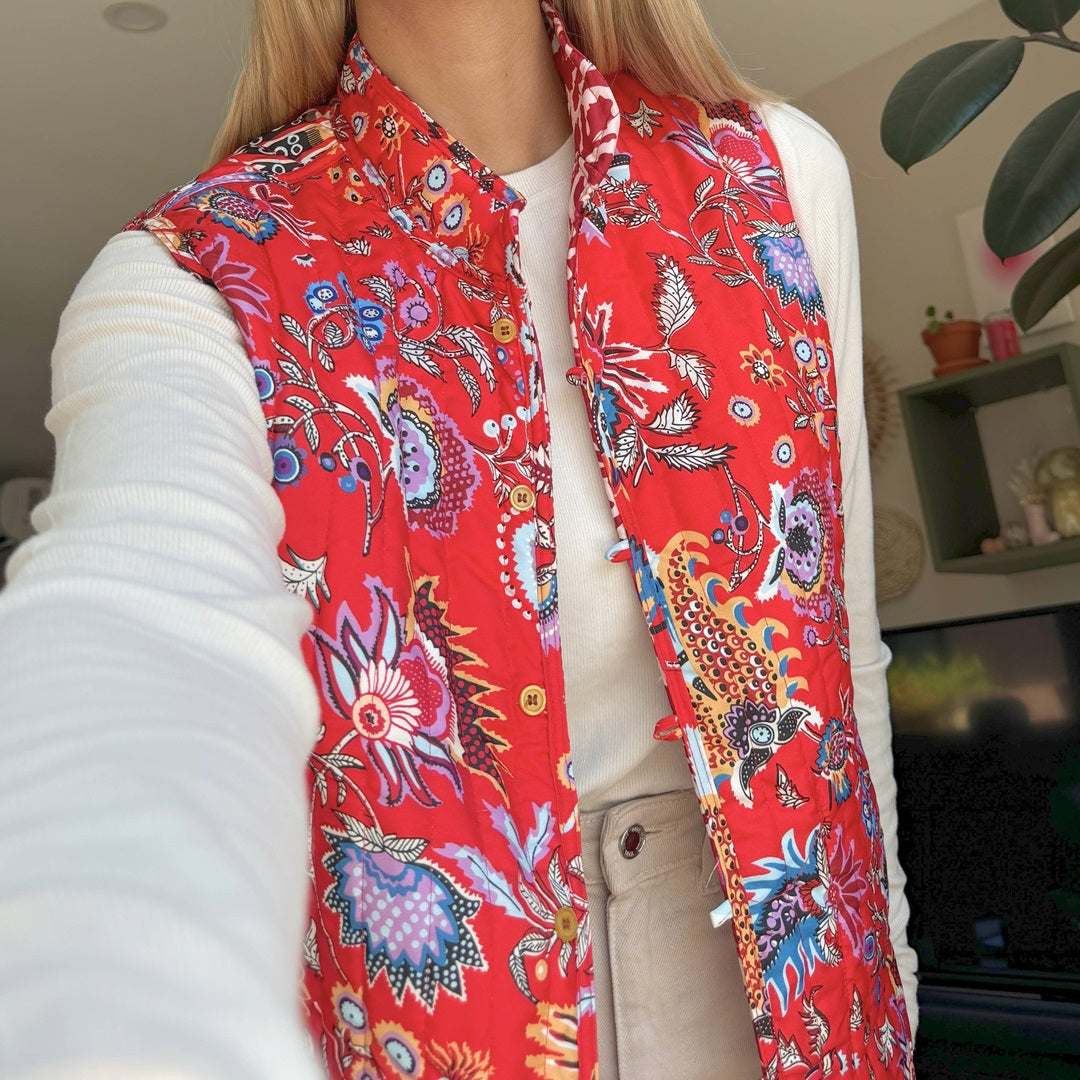 Reversible Puffer Vest