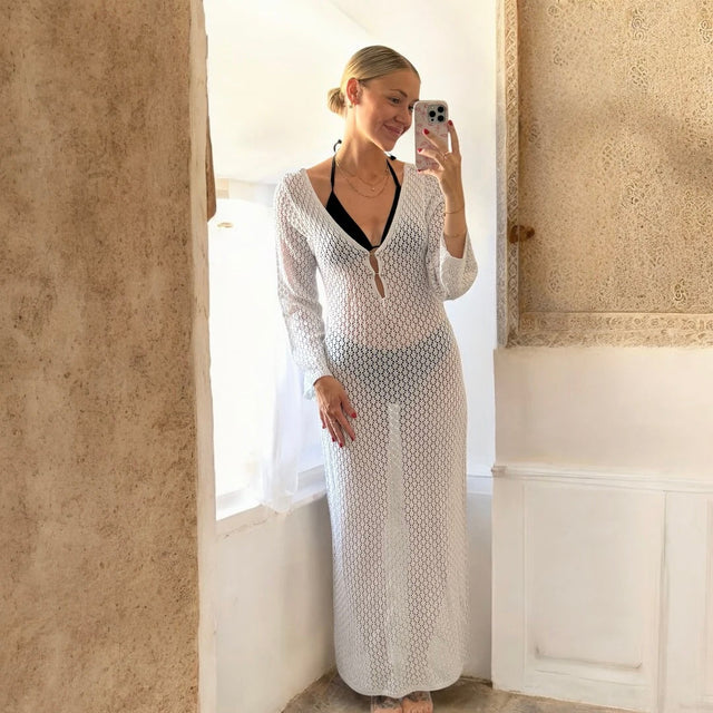 Eva Knit Cover-Up Beach Dress