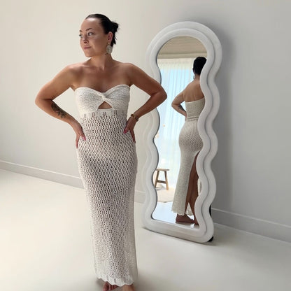 Belleza Crochet Maxi Dress