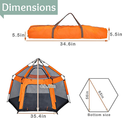Pop 'N Play Portable Baby Playpen | Outdoor & Indoor Lightweight Toddler Pop-Up Tent