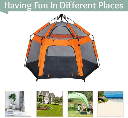 Pop 'N Play Portable Baby Playpen | Outdoor & Indoor Lightweight Toddler Pop-Up Tent