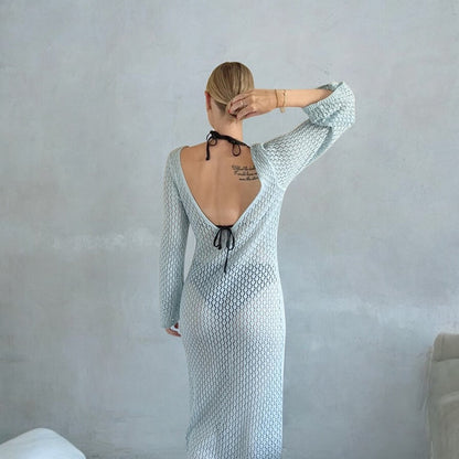 Eva Knit Cover-Up Beach Dress