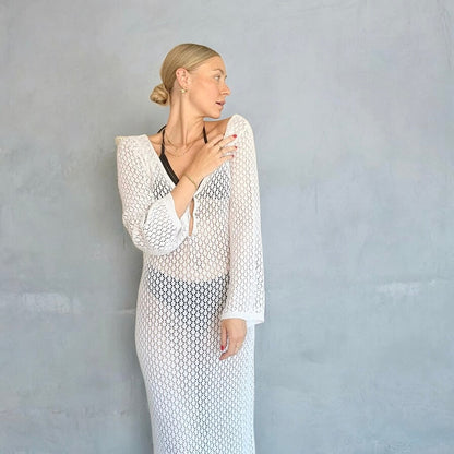 Eva Knit Cover-Up Beach Dress