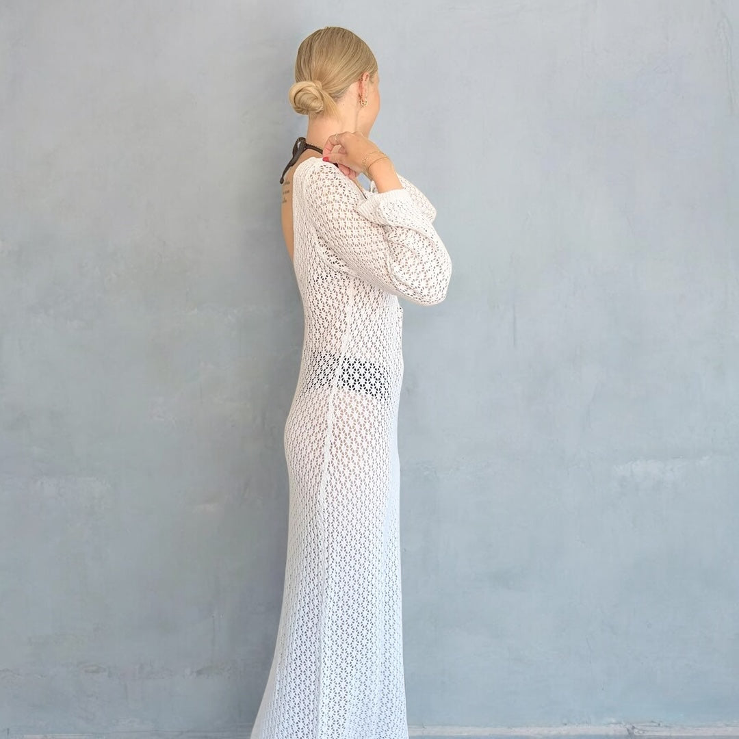 Eva Knit Cover-Up Beach Dress