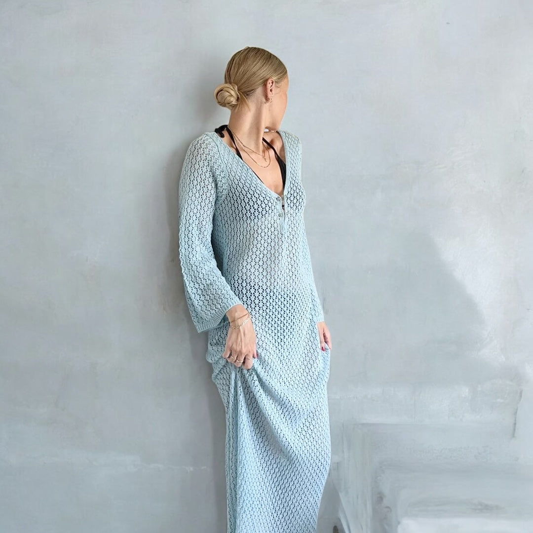 Eva Knit Cover-Up Beach Dress