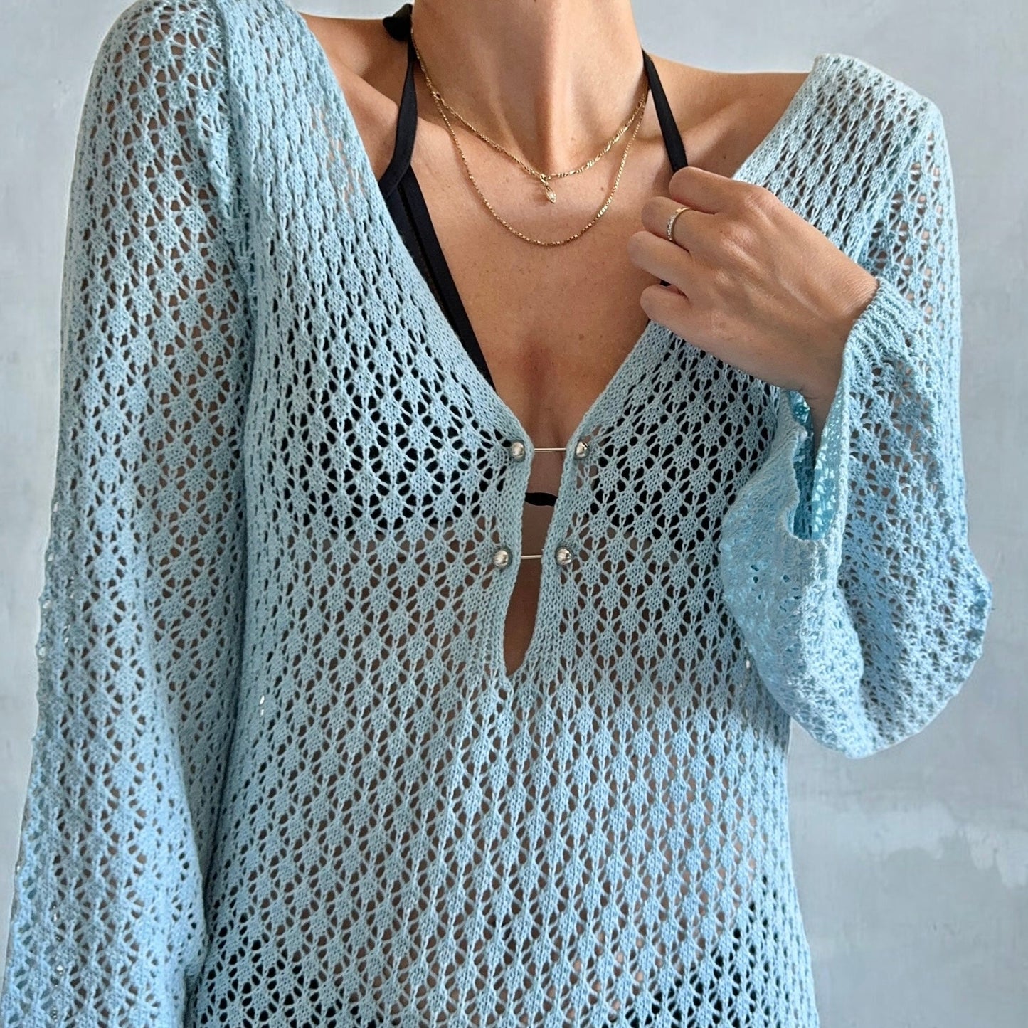 Eva Knit Cover-Up Beach Dress