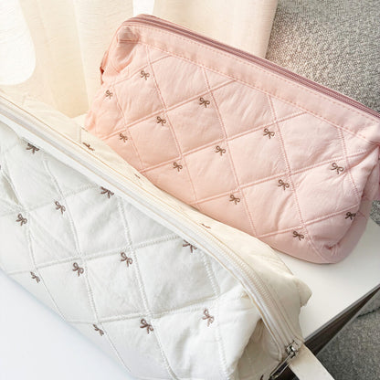 Celeste Bow Makeup Bag