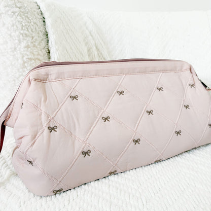Celeste Bow Makeup Bag