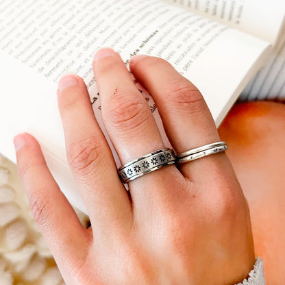 Floral Spinner Ring
