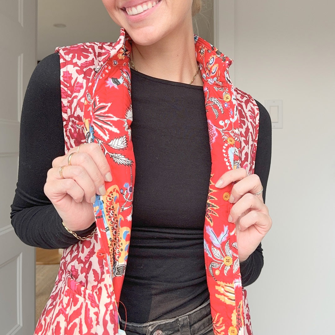 Reversible Puffer Vest