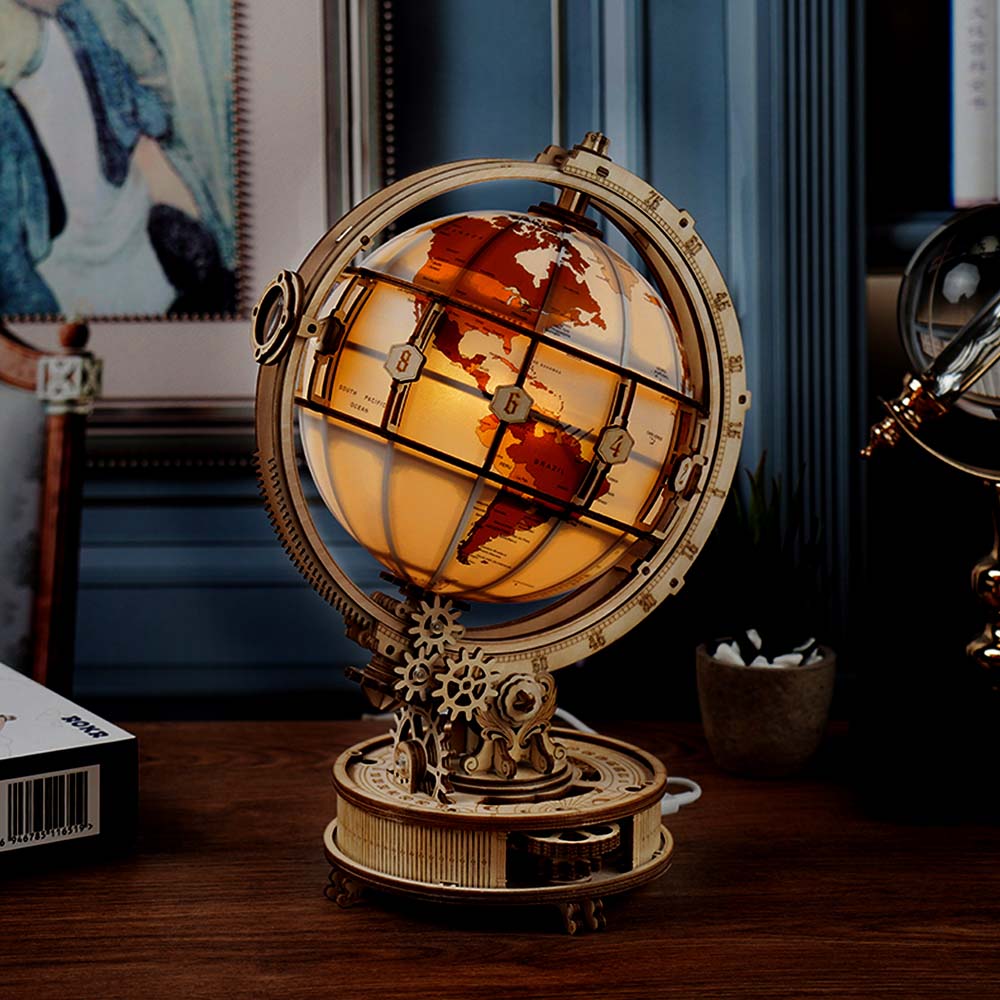 3d Puzzles For Adults - LED Luminous Globe