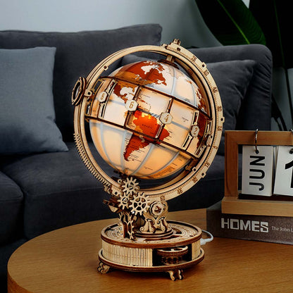 3d Puzzles For Adults - LED Luminous Globe