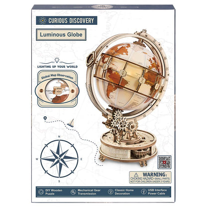 3d Puzzles For Adults - LED Luminous Globe