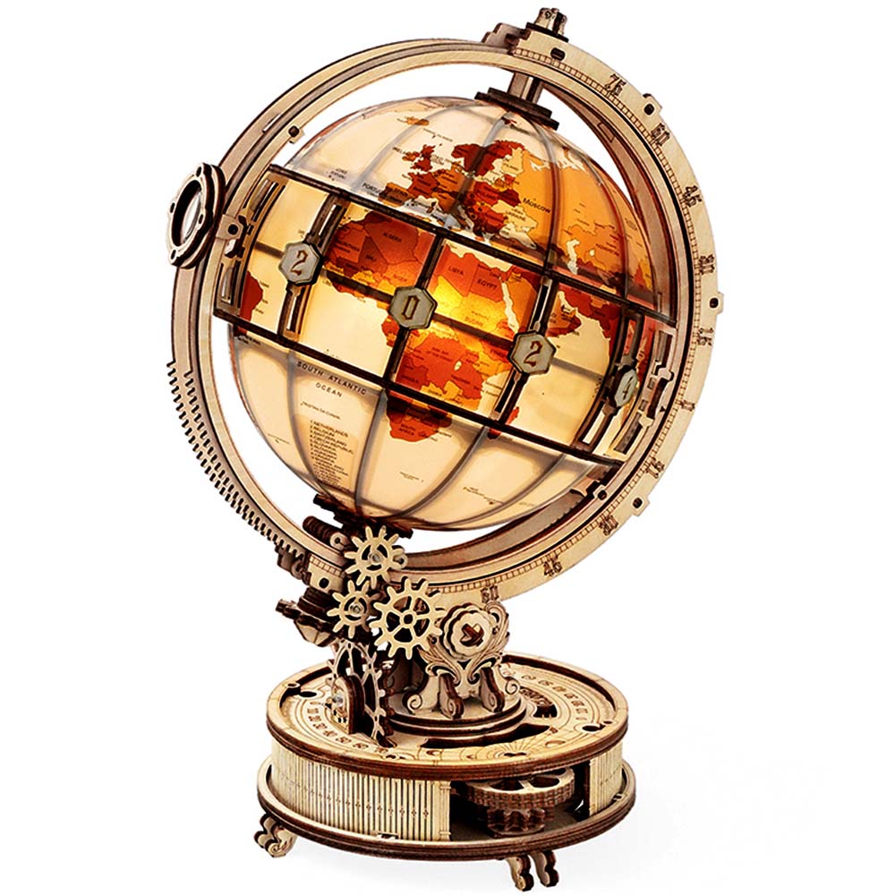 3d Puzzles For Adults - LED Luminous Globe