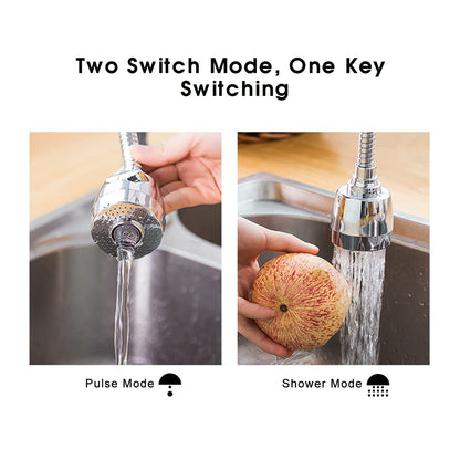 Moveable Kitchen Tap Water Nozzle Extender
