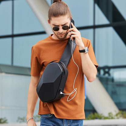 NEW! Anti-Theft Hard Shell Sling Bag