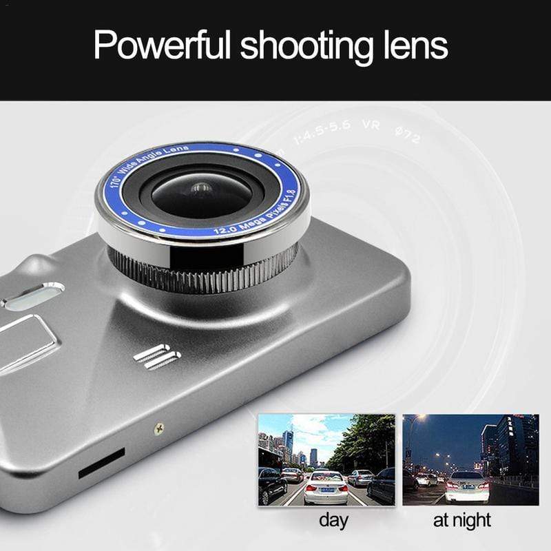 Car Front And Rear Dash Cam Surveillance (1080P HD)