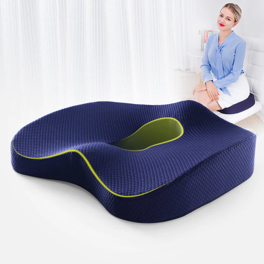 Memory Foam Coccyx Seat Cushion for Office Chair