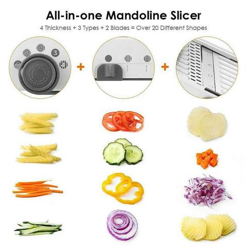 MultiFunction All-in-One Slicing Mandoline