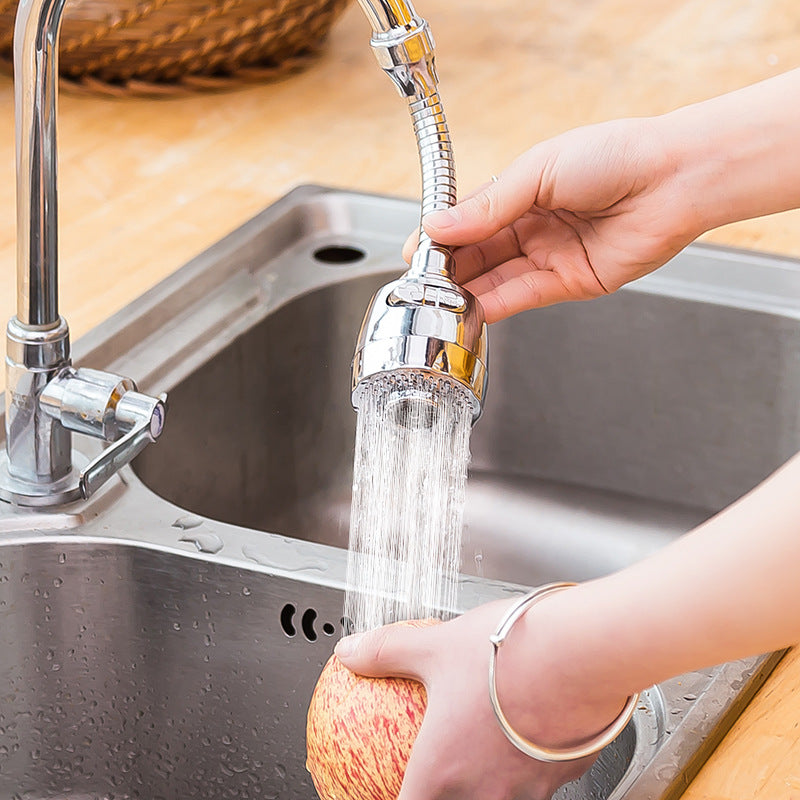Moveable Kitchen Tap Water Nozzle Extender