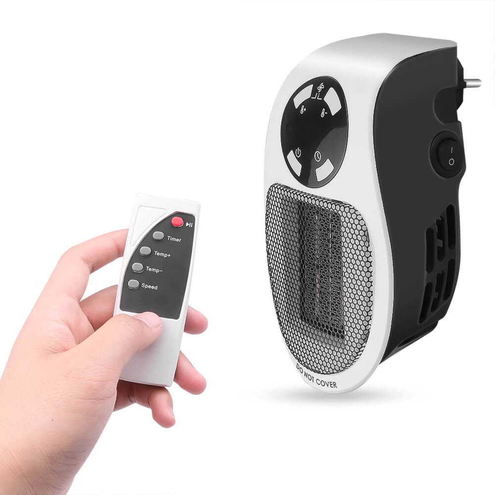 Portable Electric Heater - 500W Space Heater