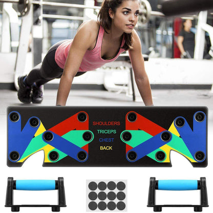 Ultimate 9 in 1 Push up Board Home Workout Station